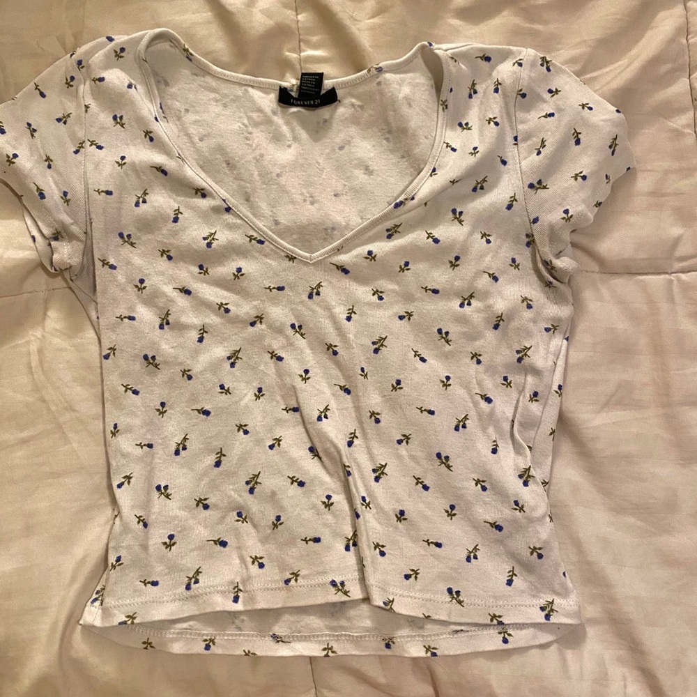 Floral Crop top
